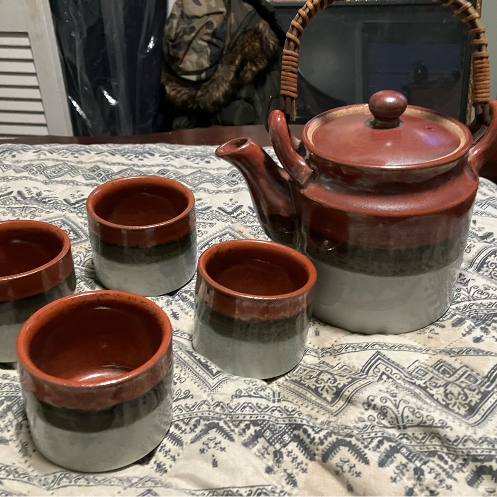 Vintage Otagiri Teapot Set